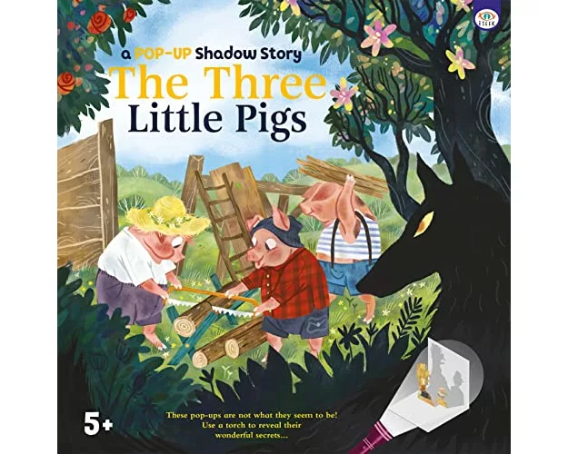 A Pop Up Shadow Story Three Little Pigs