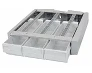 ERGOTRON supplemental drawer, StyleView, TRIPLE STORAGE drawer