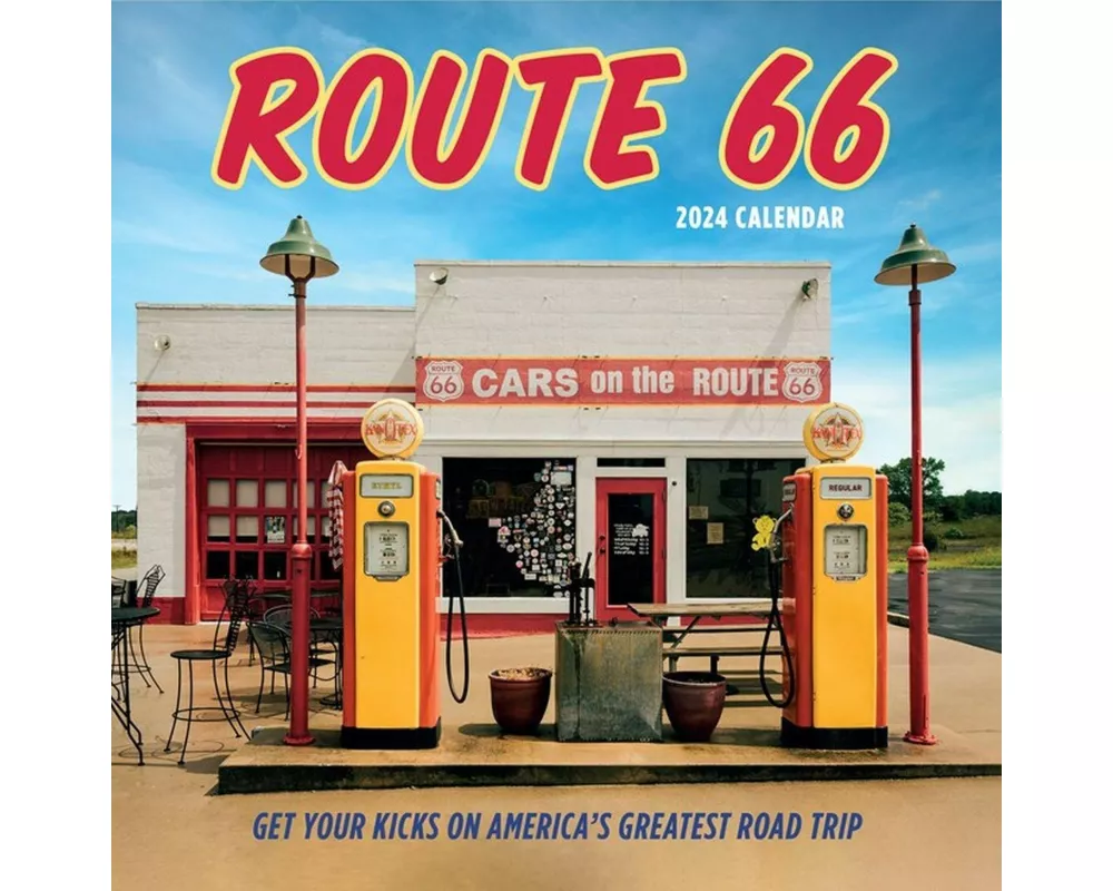 Route 66 Wall Calendar 2024