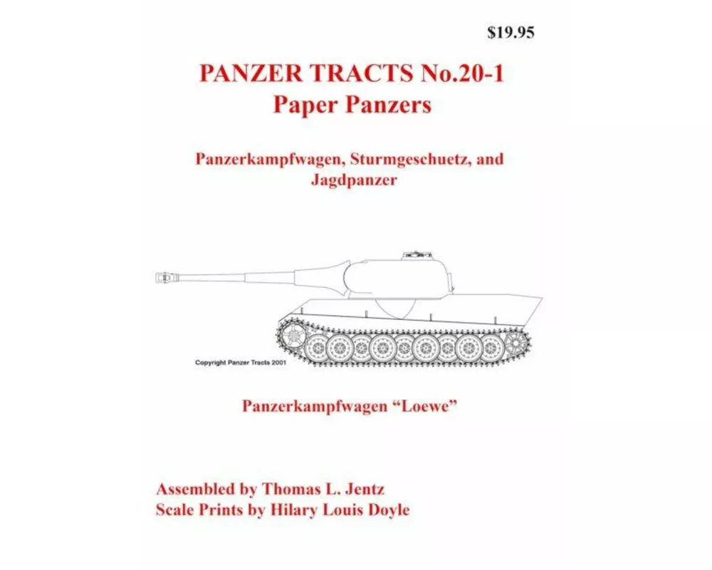 Panzer Tracts No.20-1: Paper Panzers