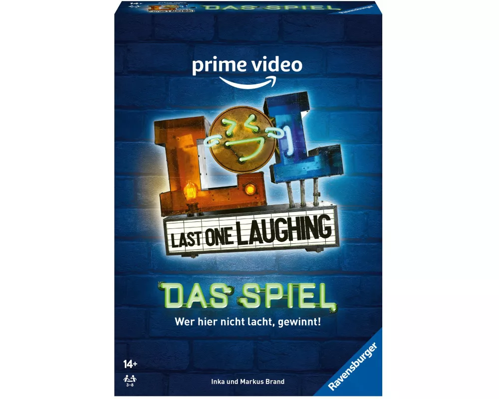 Last one Laughing - Das Spiel - Gesellschaftsspiel & Brettspiel ab 14 Jahre