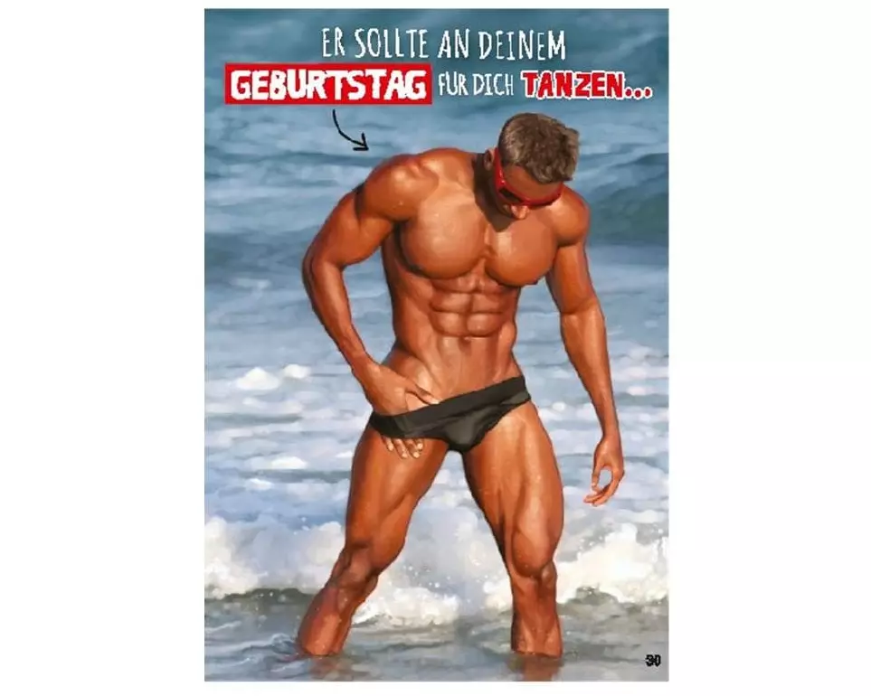 Depesche Musikkarte beweglich Geburtstag, er sollte für dich tanzen