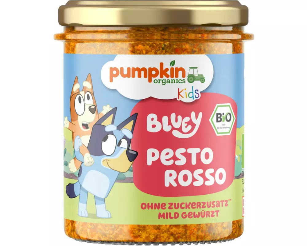 pumpkin organics Bluey Pesto Rosso 130 g