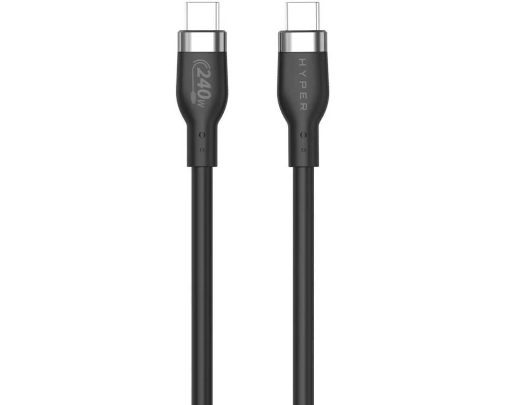 Targus USB 2.0-Kabel Silikonkabel 240W USB C - USB C 1 m