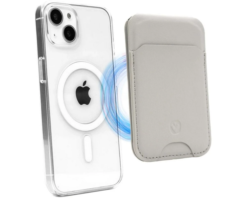 Valenta CardCase Stand MagSafe, Creme