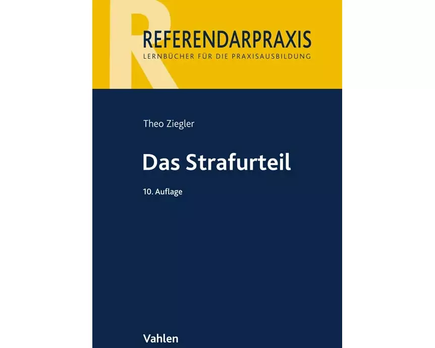 Das Strafurteil