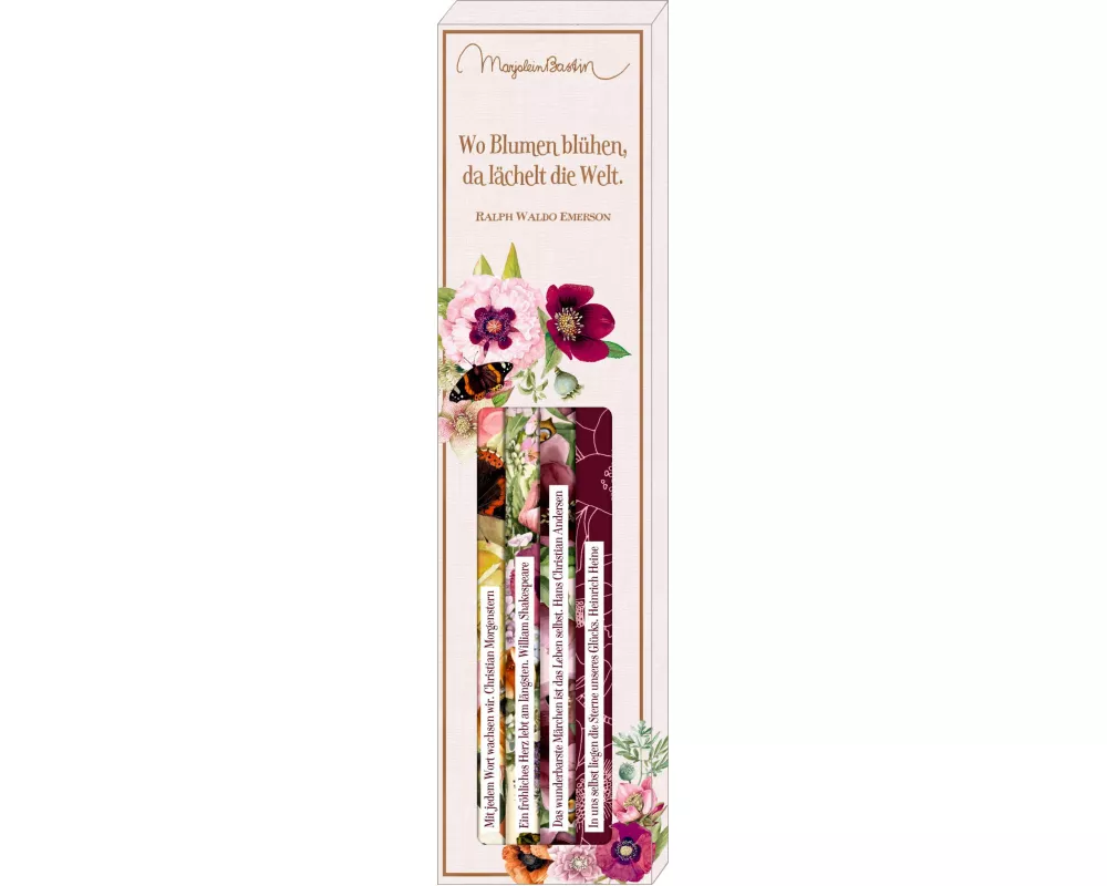 Bleistift-Set mit Sprüchen