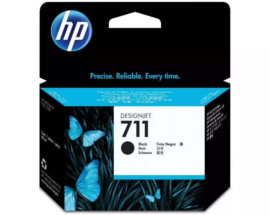 HP Tinte Nr. 711 (CZ133A) Black