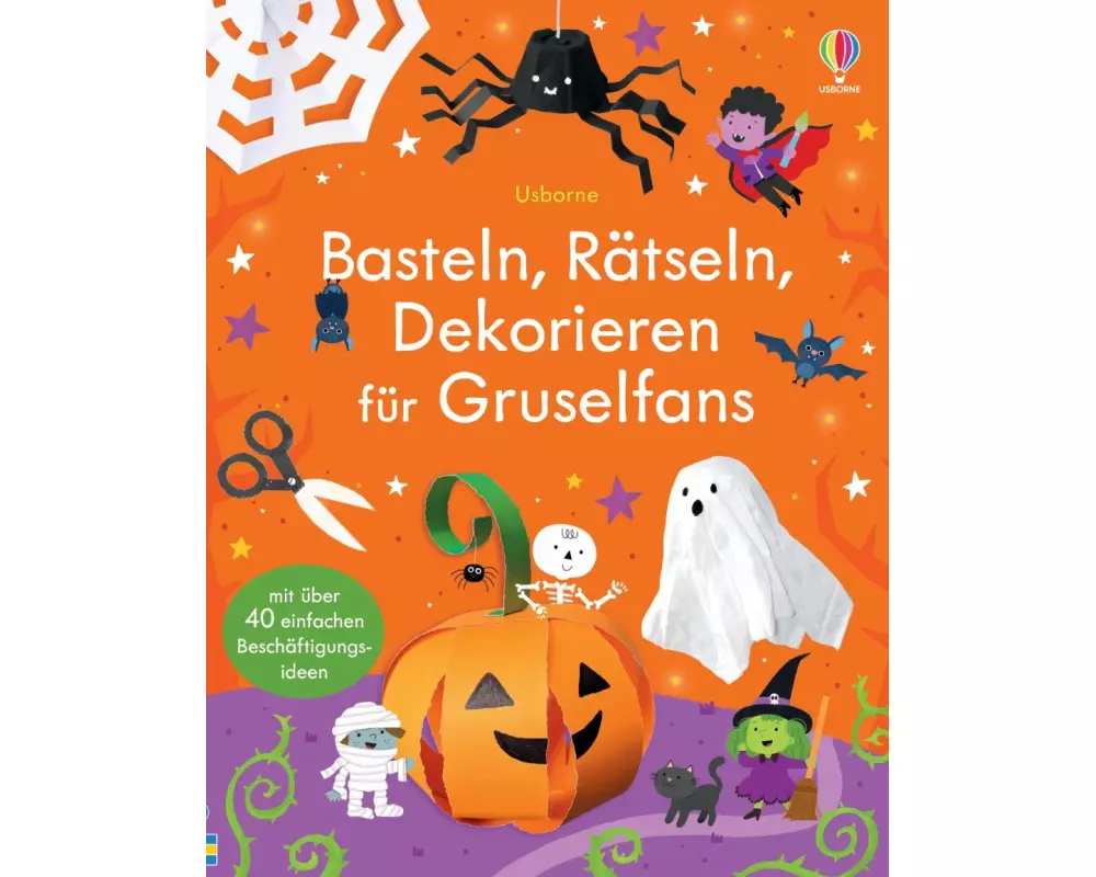 Basteln, Rätseln, Dekorieren für Gruselfans
