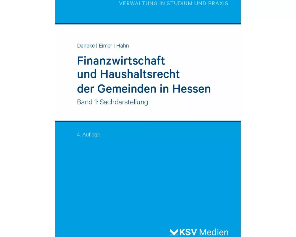 Finanzwirtschaft und Haushaltsrecht der Gemeinden in Hessen