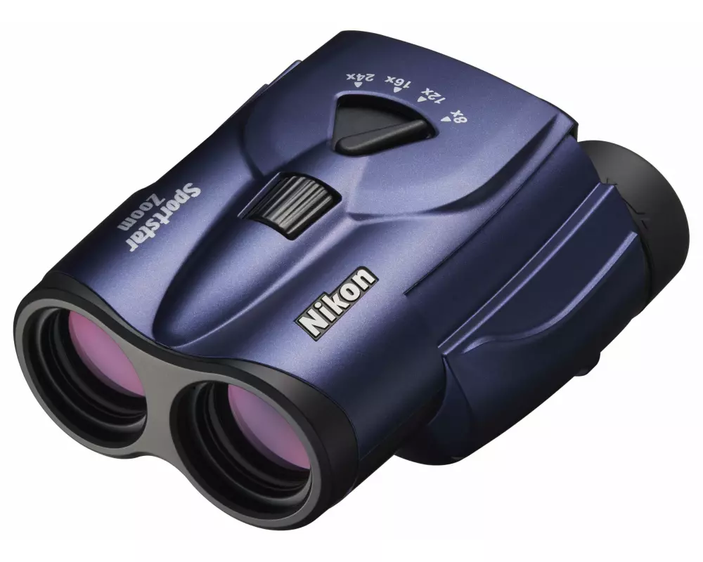 Nikon Fernglas Sportstar Zoom 8-24 x 25 Blau
