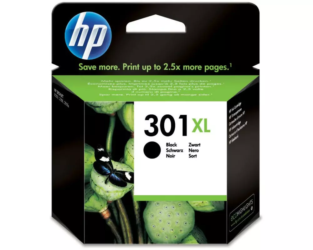 HP Tinte Nr. 301XL (CH563EE) Black