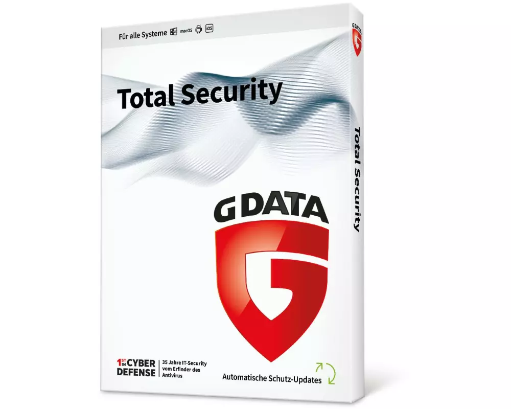 G DATA Total Security Box, Vollversion, 3 User