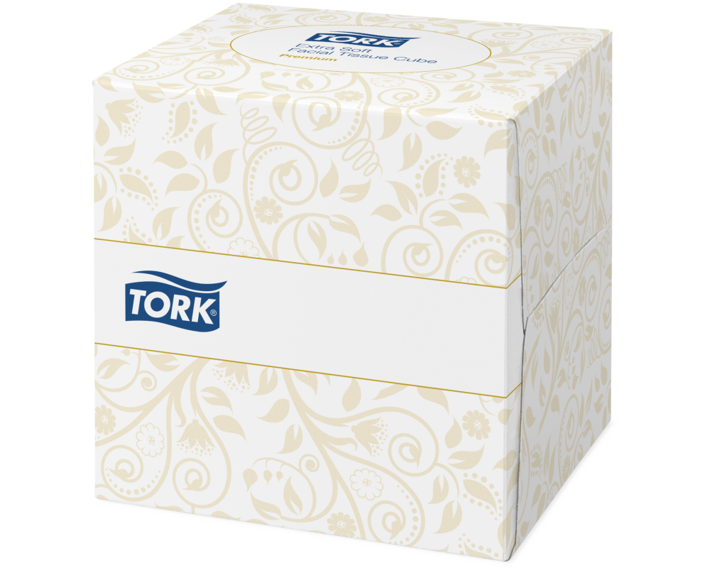 TORK Kosmetiktücher 140278 weiss, 2-lagig 100 Blatt