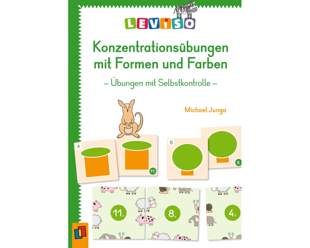 Konzentrationsübungen mit Formen und Farben