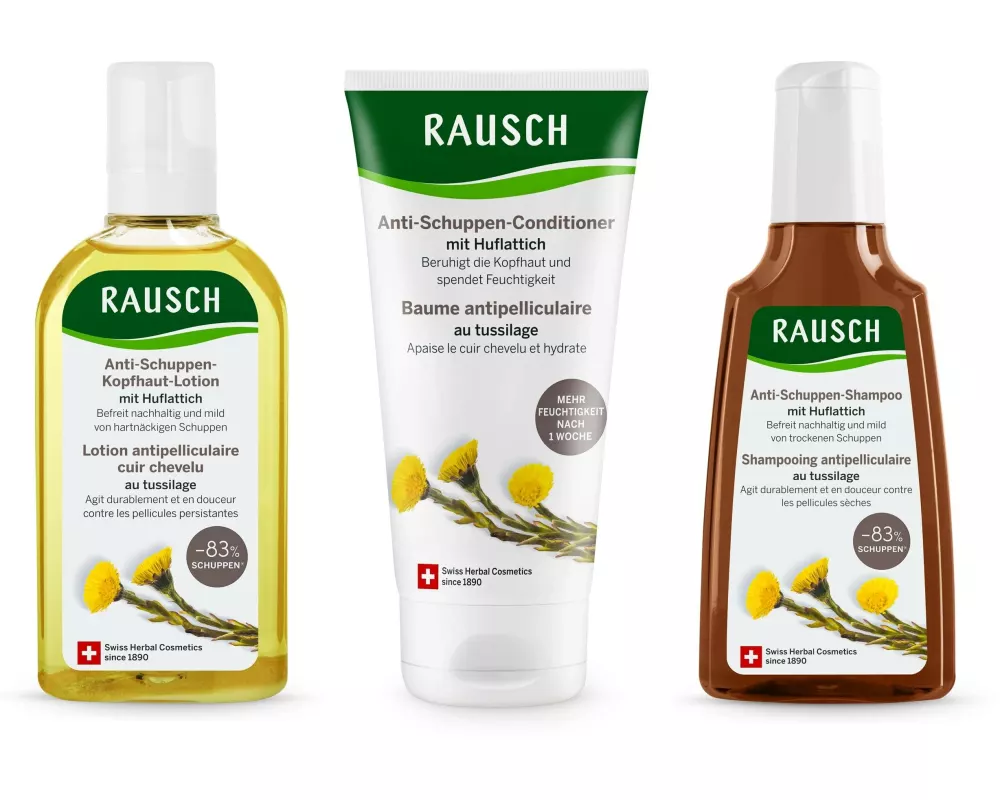 RAUSCH Anti-Schuppen Set 3 Stück