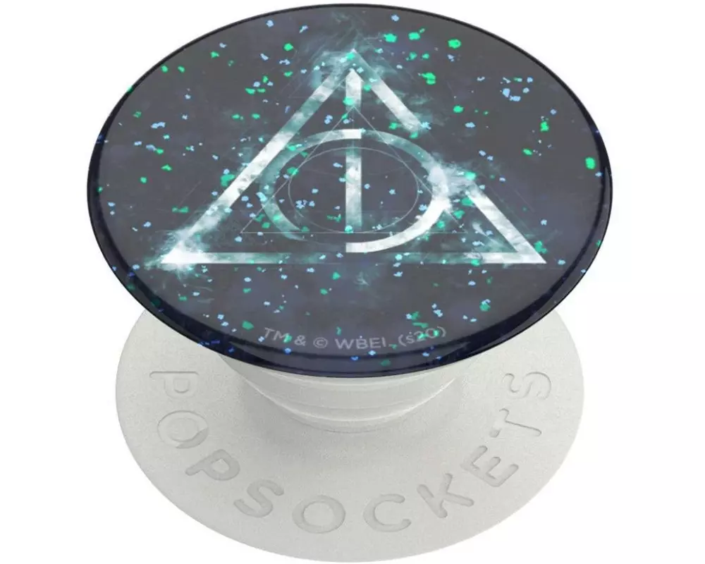 PopSockets Halterung PopGrip – glitter Deathly Hallows