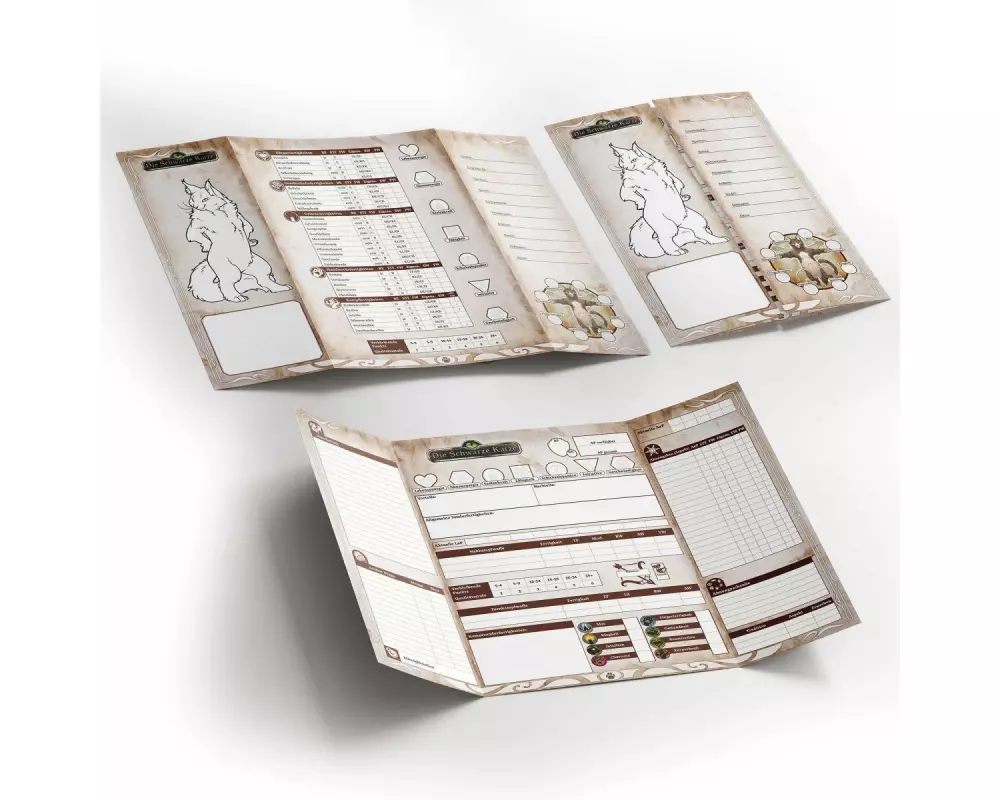 Die Schwarze Katze - Deluxe Katzendokumente