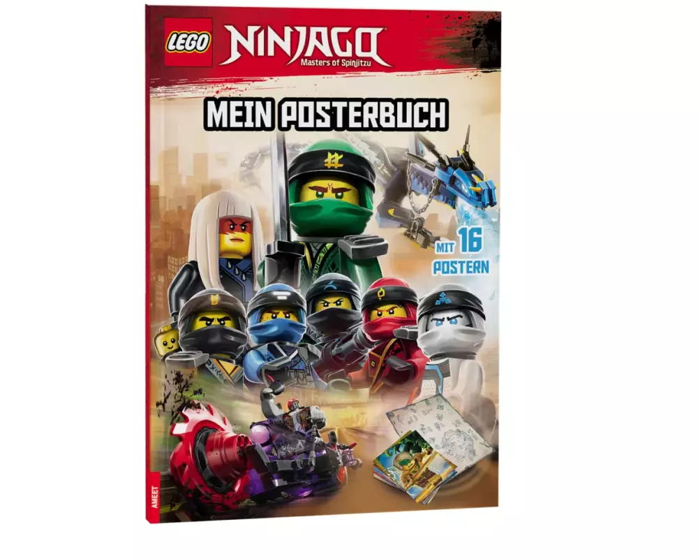 LEGO NINJAGO – Mein Posterbuch