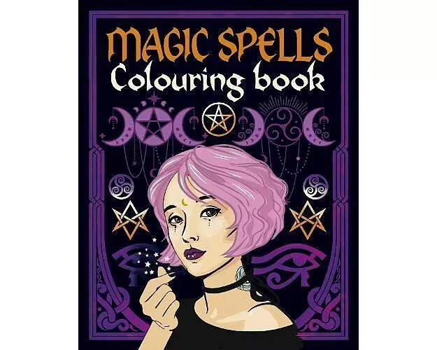 Magic Spells Colouring Book