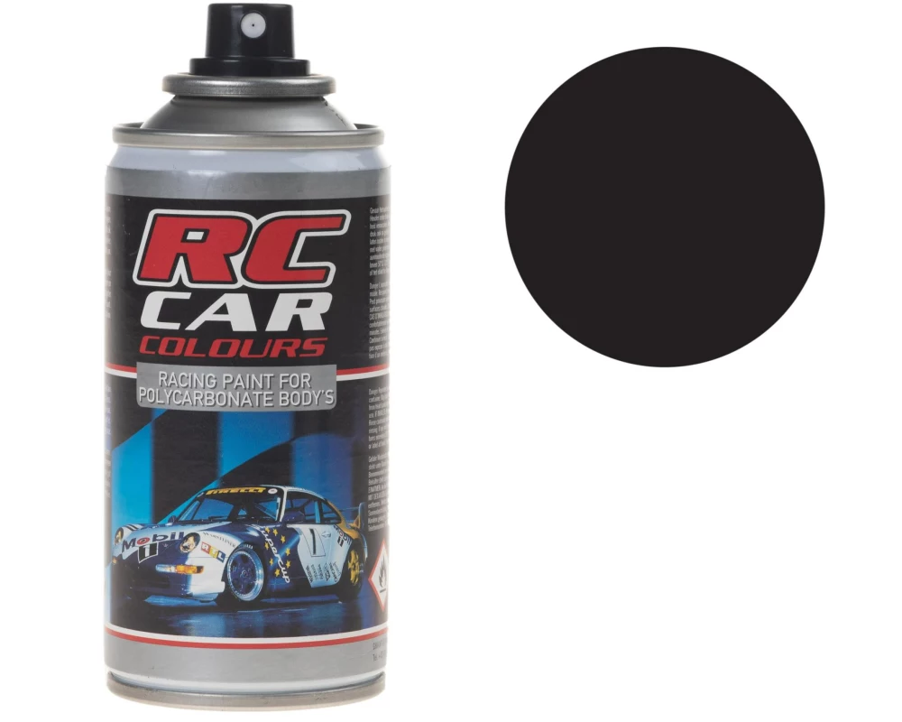 Ghiant Lexanspray RC CAR Metallic Schwarz 935 150 ml