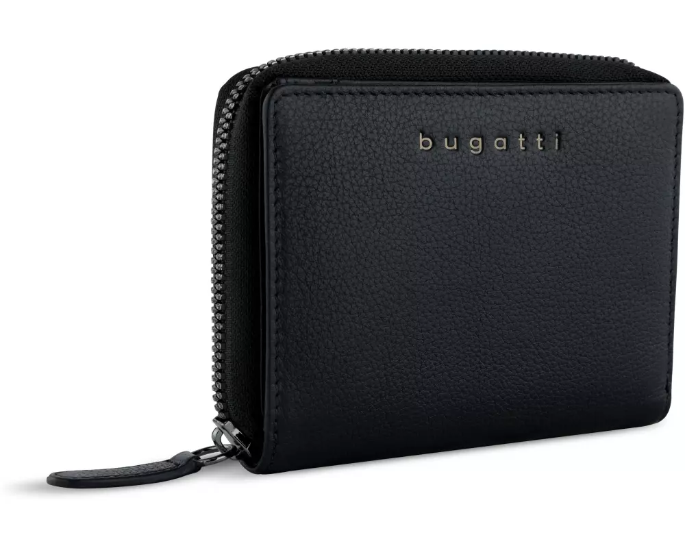 Bugatti Portemonnaie Mira 12 cm, Schwarz