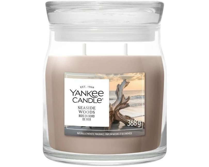 Yankee Candle Signature Duftkerze Seaside Woods Signature Medium Jar