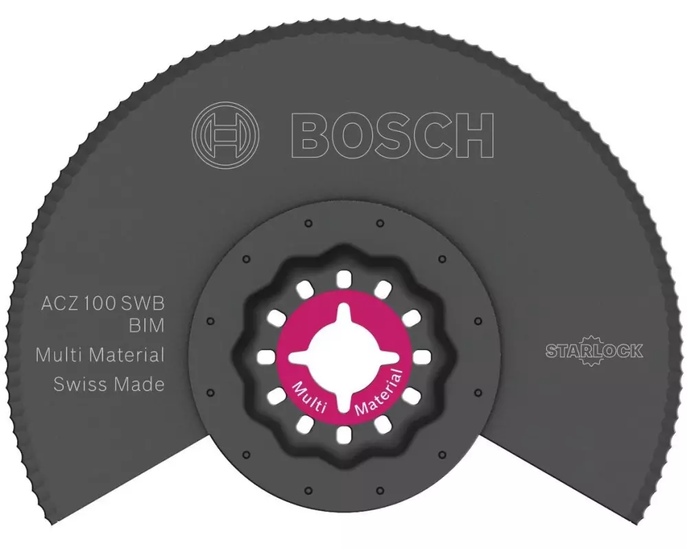 Bosch Professional Segmentwellenschliffmesser Starlock BIM ACZ 100 SWB 100 mm
