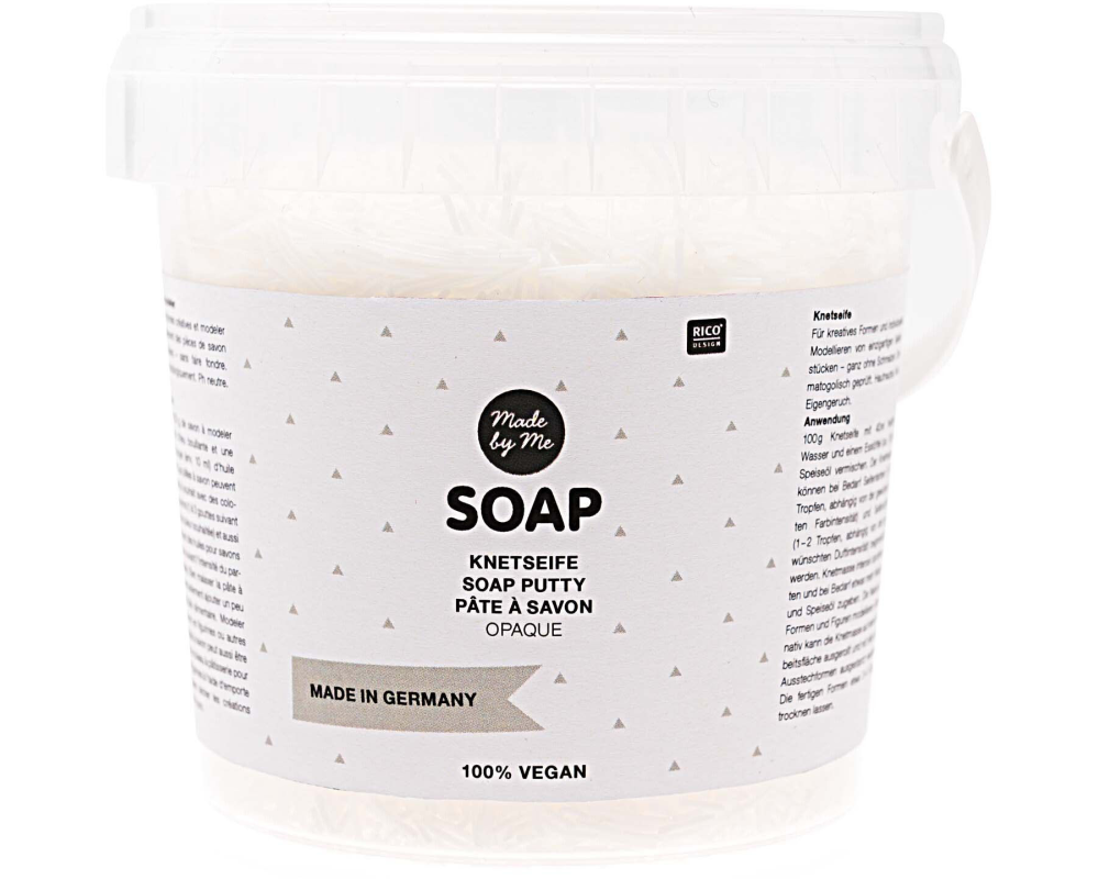 RICO DESIGN Knetseife 300g 7002.504.35 weiss