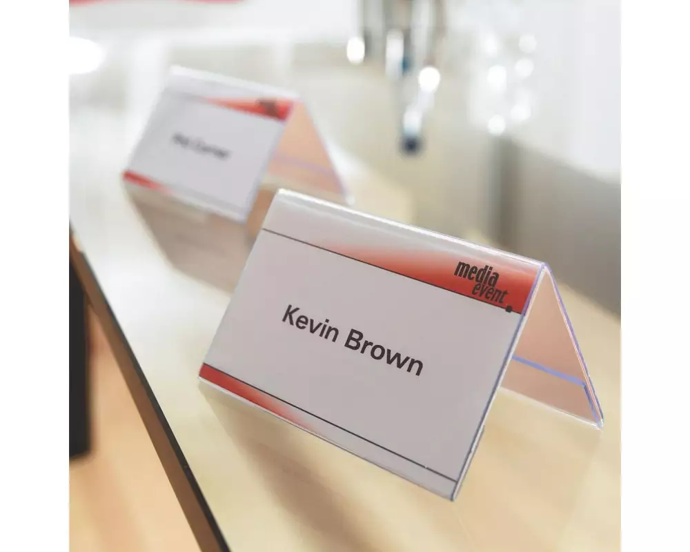 Sigel Tischaufsteller 19 x 6 cm, 5 Stück