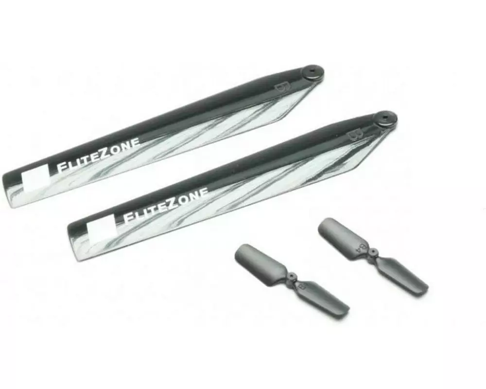 FliteZone Hauptrotorblätter & Heckrotor Hughes 300