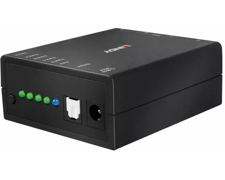 LINDY 4 Port Auto Optical Audio Switch