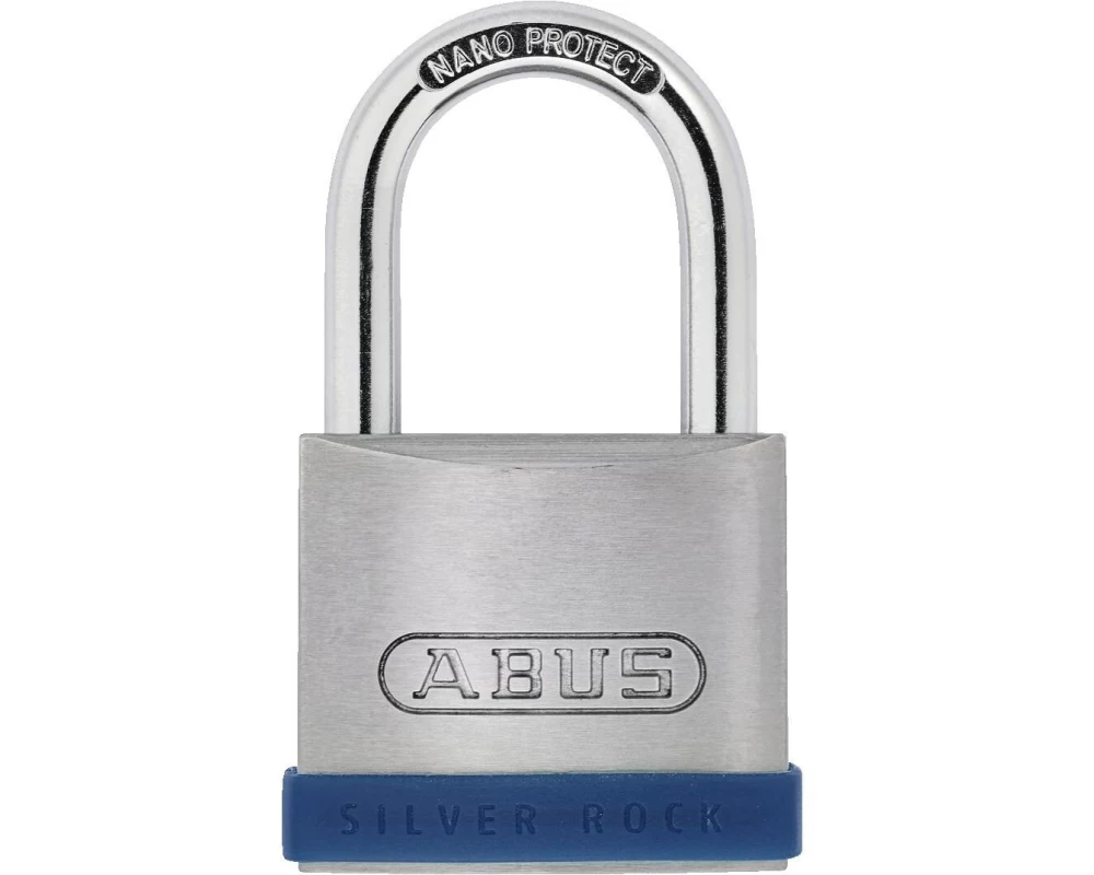 Abus Silver Rock 5 Blau/Silber Silikon/Stahl/Zink