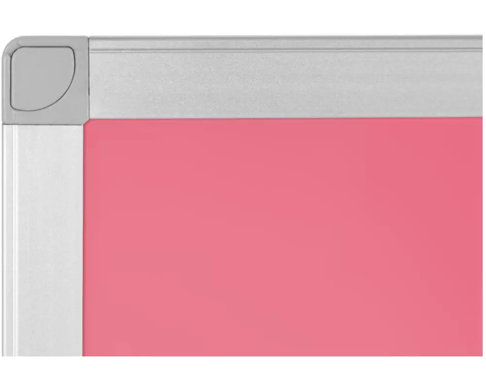 Bi-Office Magnethaftendes Whiteboard AYDA 120 cm x 90 cm, Rosa