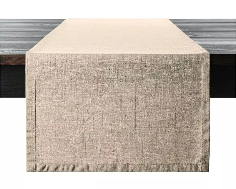 PROFLAX Tischläufer Leinen 50 x 150 cm, Sand