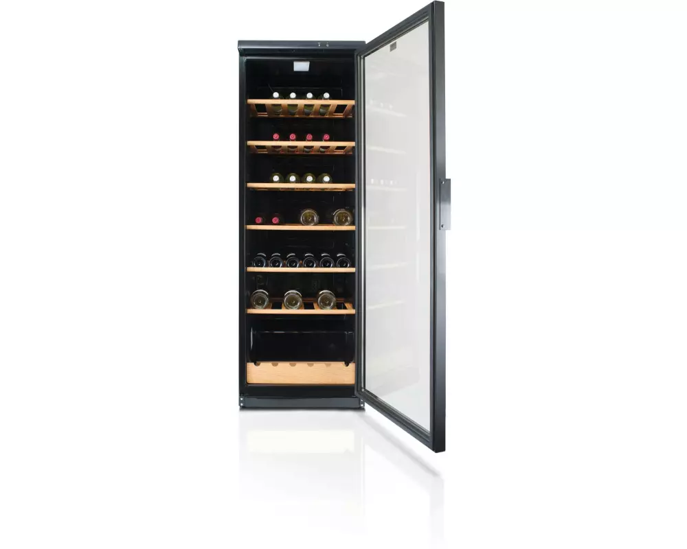 Beko Weinkühlschrank ADN 231 BK CH BP Schwarz, Rechts