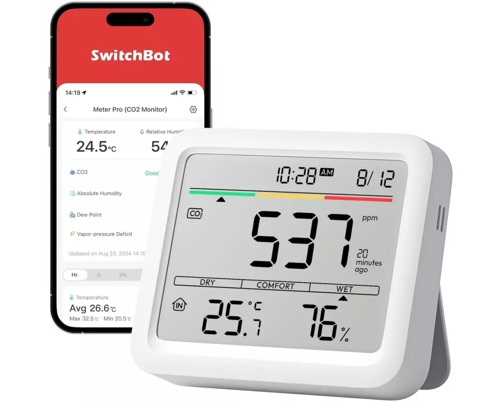 SwitchBot Meter Pro CO2 Weiss