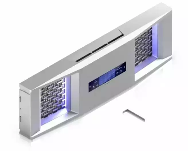 Ubiquiti UniFi 3U Bezel Silber 1 Stück