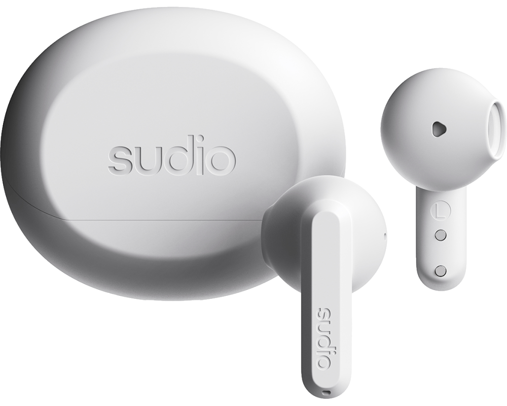 SUDIO Wireless Earbuds A3WHT A3, White