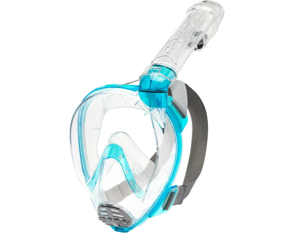 CRESSI Baron Junior, clear/aquamarine, XS