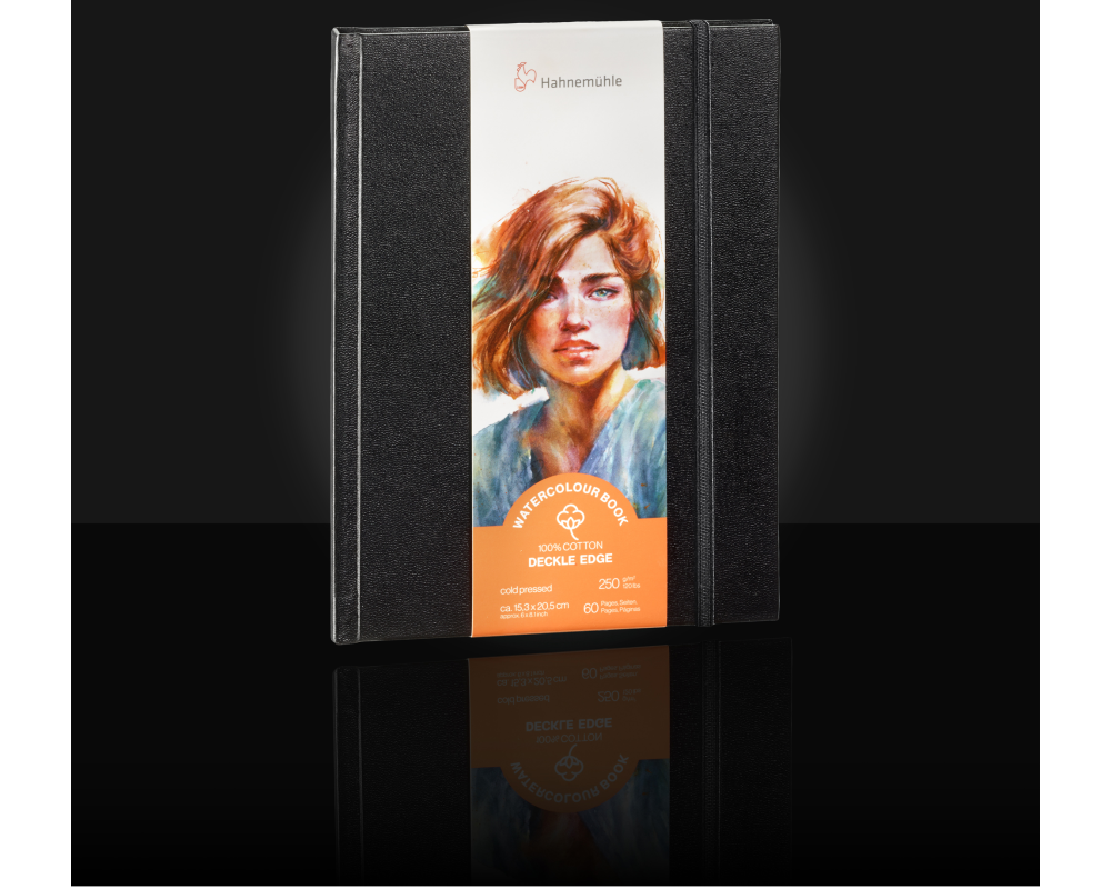 HAHNEMÜHLE Aquarellbuch 15.3x20.5cm 10625362 weiss, 250g 30 Blatt