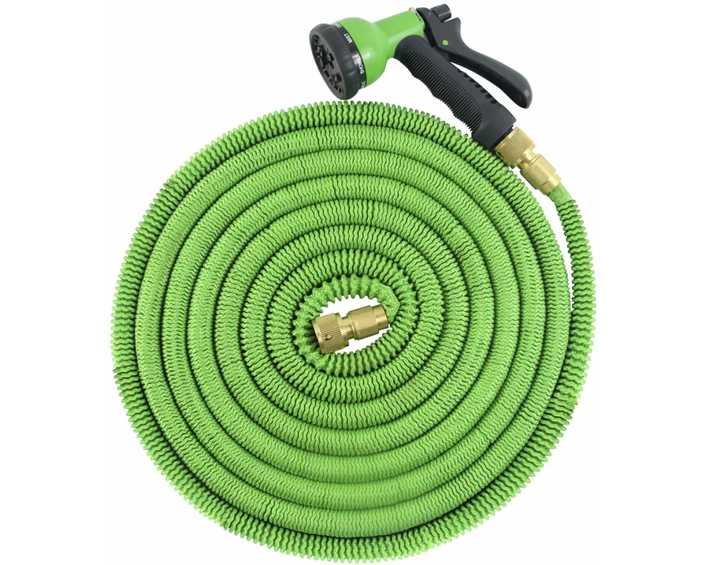 Weber Garden 7.5 Gartenschlauch grün 22.5 m Metalldüse