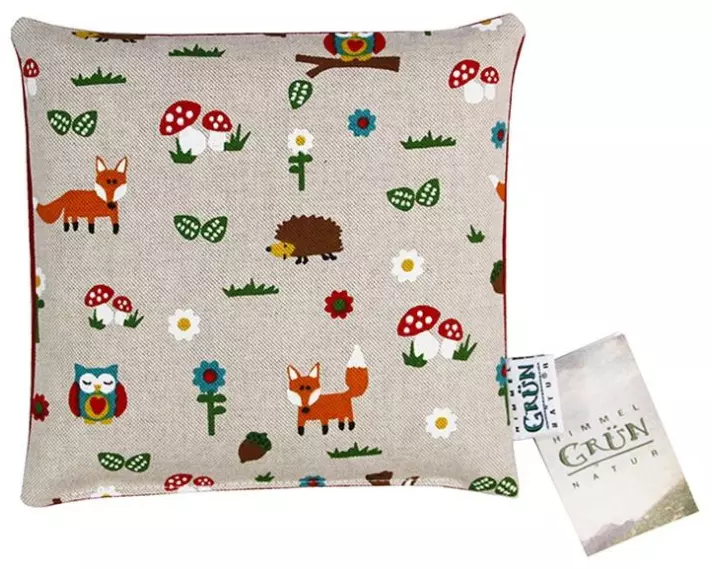 Himmelgrün Wärmekissen Waldtiere 20 x 20 cm