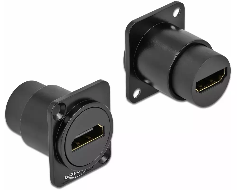 Delock D-Typ HDMI-A Buchse zu Buchse