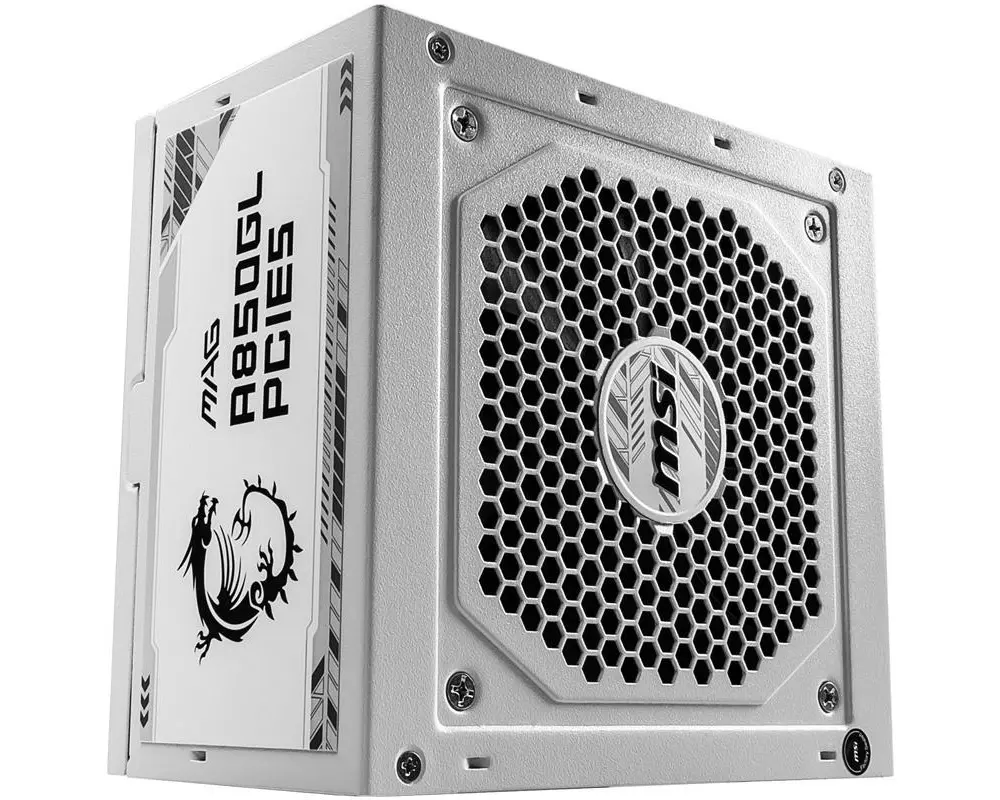 MSI Netzteil MAG A850GL PCIE5 WHITE 850 W Weiss