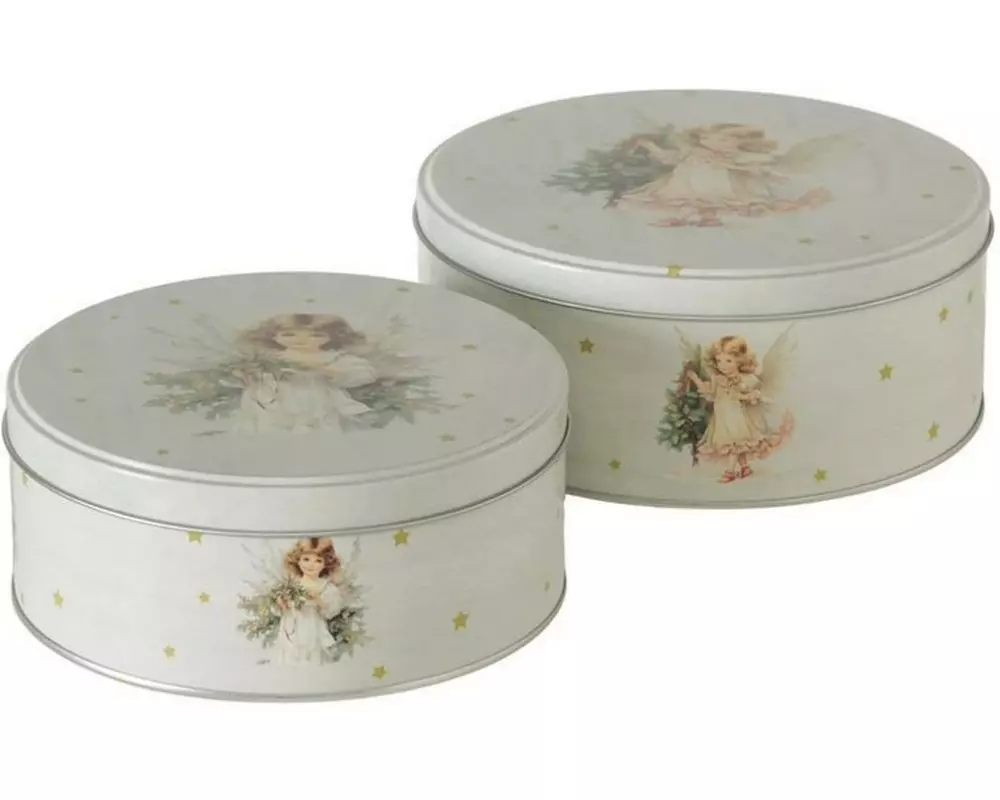 Boltze Guetzli-Dose Clara 2-teiliges Set