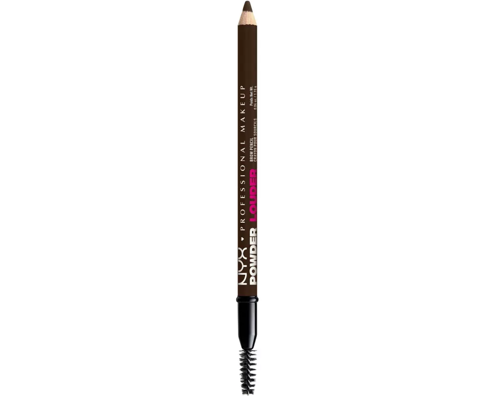 NYX Professional Makeup Powder Louder Brow Pencil 08 Deep Brown