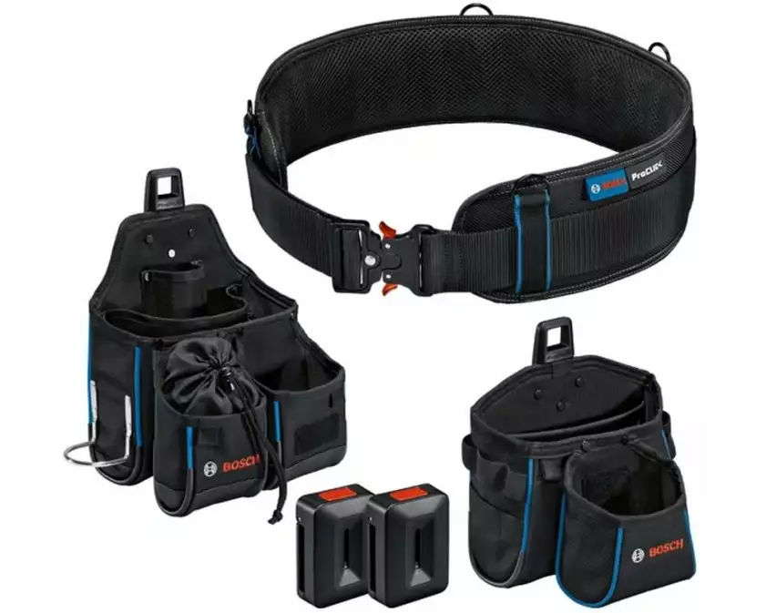 Bosch Professional Gürtel 93 + GWT2 + GWT4 + 2x ProClick