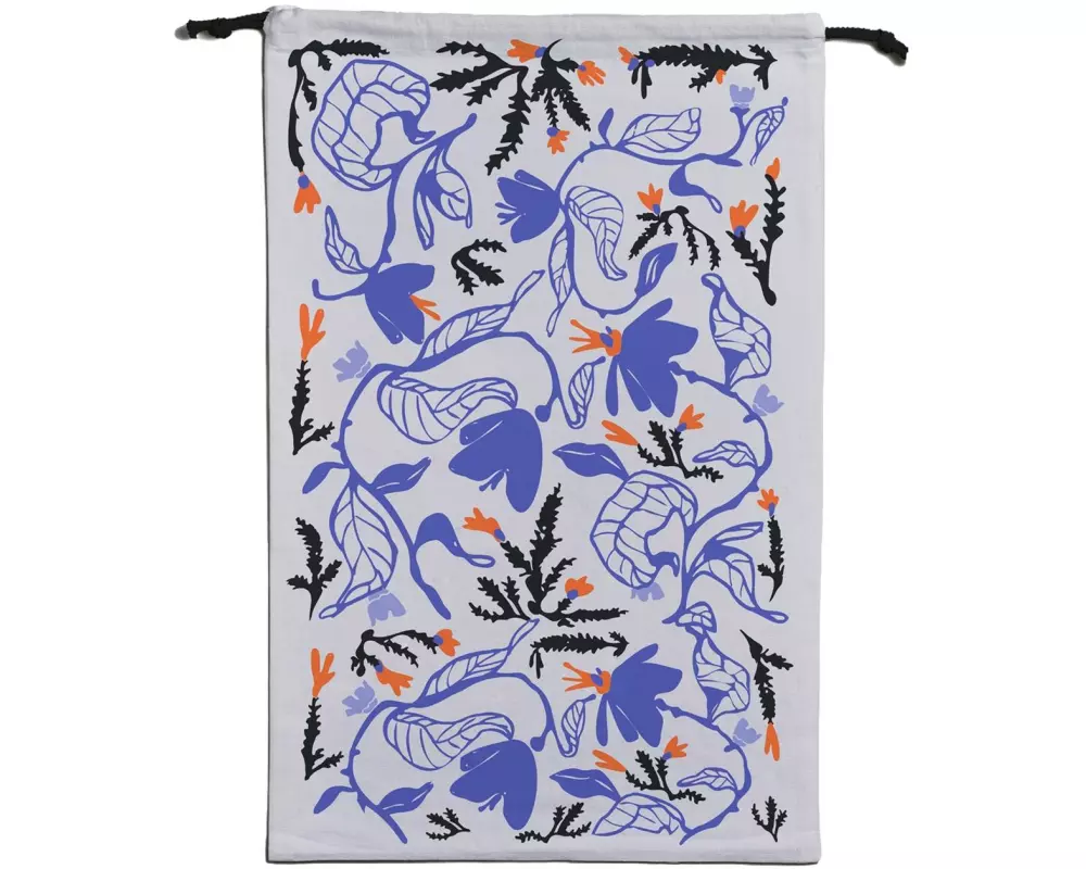 Chic Mic Wäschesack black fern 40 x 60 cm, 20 L