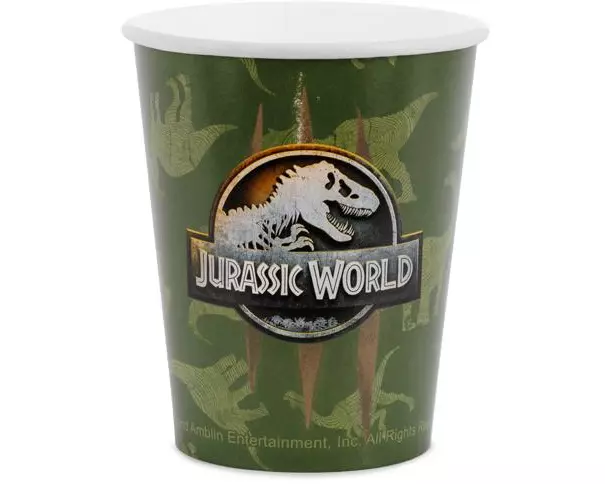 Partydeco PartyDeco Papierbecher Jurassic World, 6er-Set 6 Stück